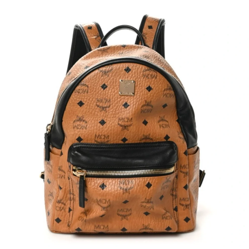 MCM Visetos Small Stark Backpack - Picture 1 of 10